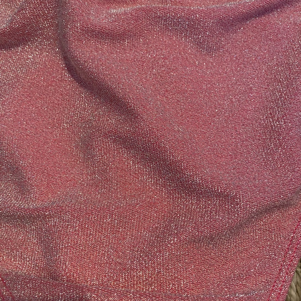 NWT Pink Boutique Sparkly Bikini Large - Picture 6 of 7